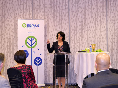 Shazma Charania at Servus The Business Circle